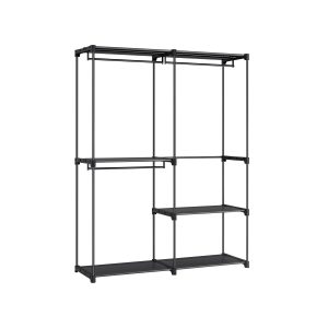 SONGMICS Portable Clothes Storage Organiser — Black