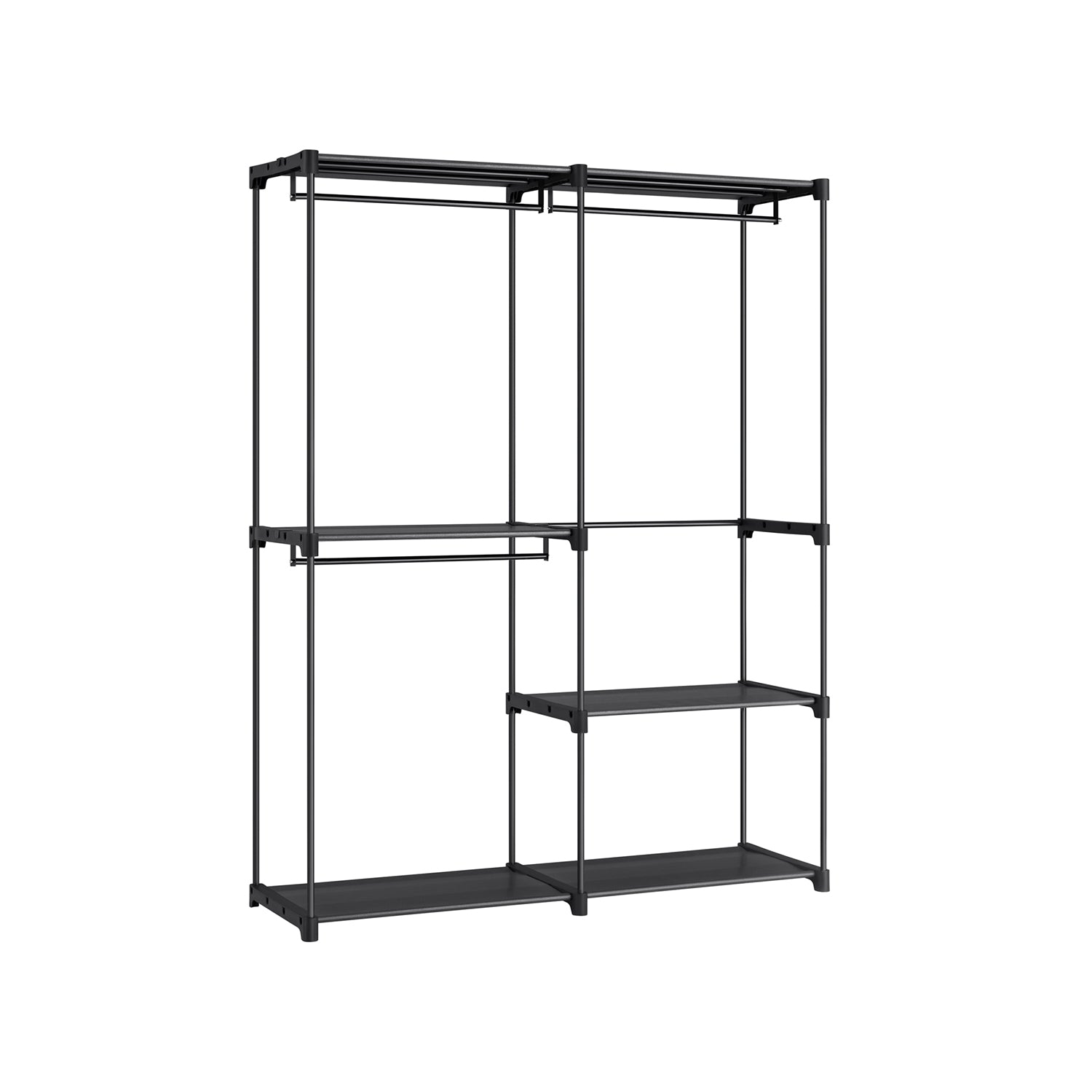 SONGMICS Portable Clothes Storage Organiser — Black
