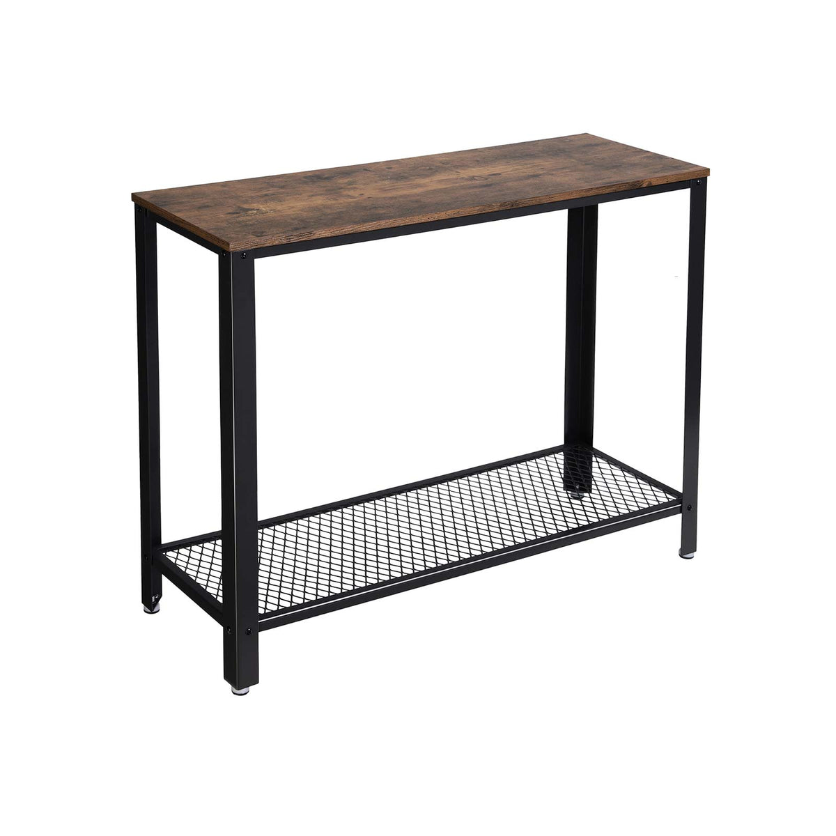 VASAGLE Vintage Console Table — Rustic Brown